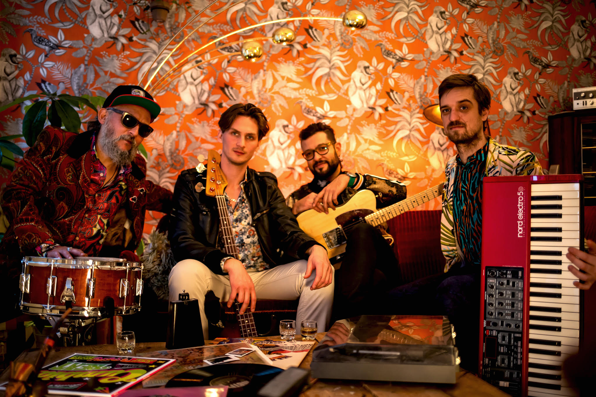 Cover photo of artist