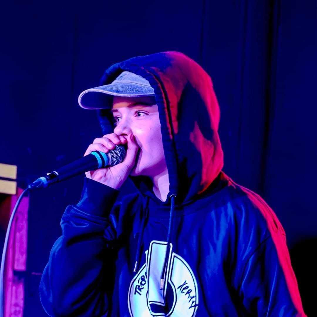 Cover photo of artist